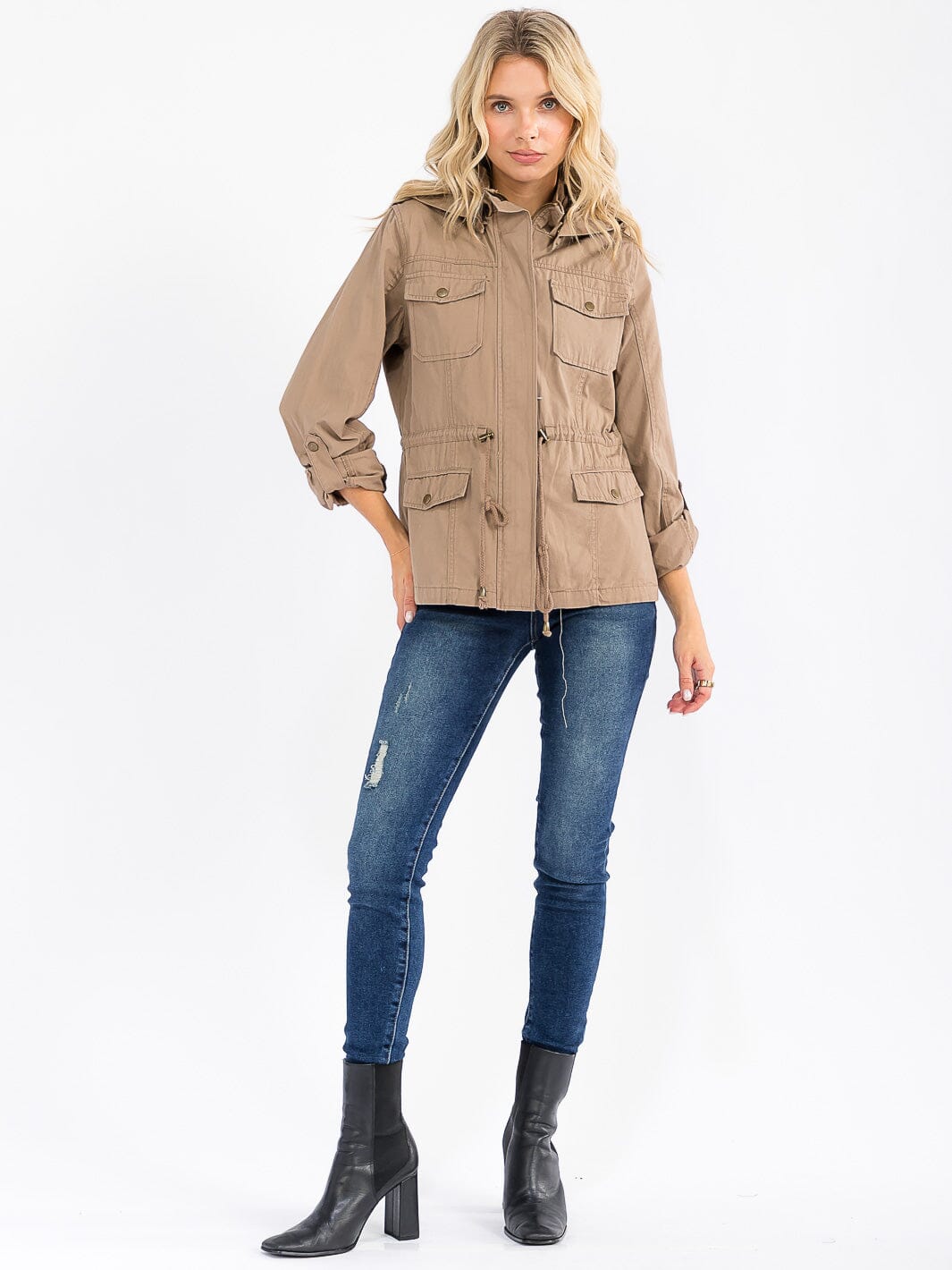 Long sleeve Zip up Jacket