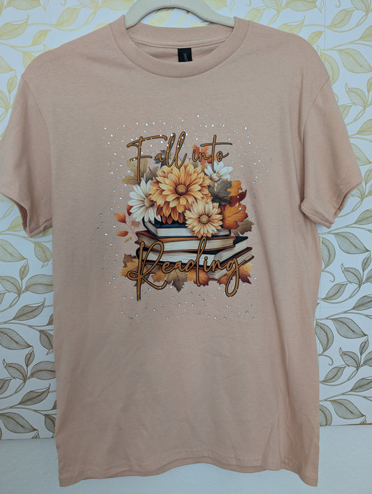 Custom Shirt: Fall into reading