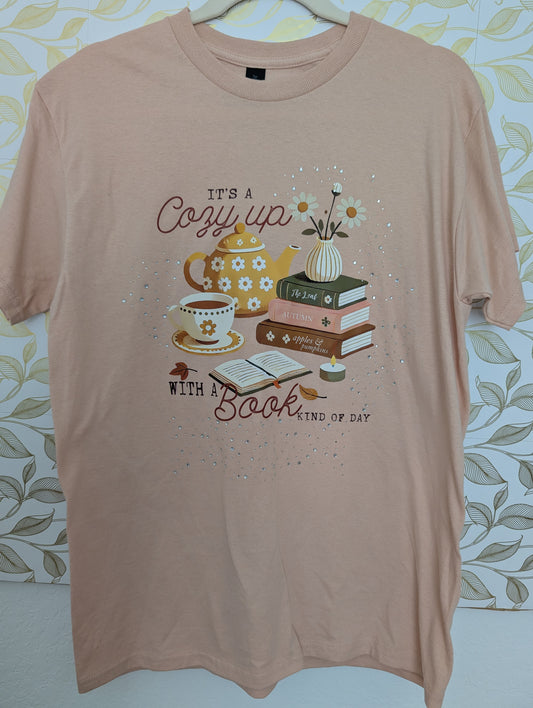 Custom Shirt: Cozy up with a book