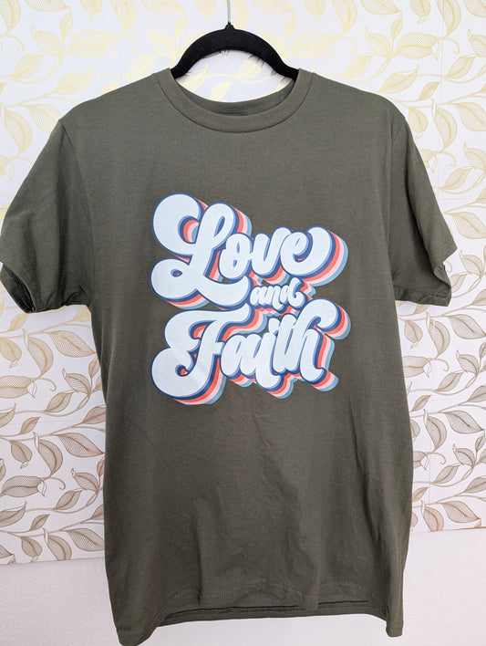 Custom Shirt: Love and Faith