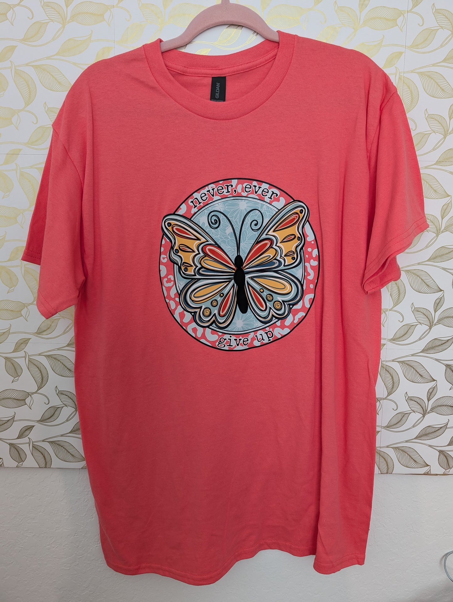 Custom Shirts:  Never ever give up