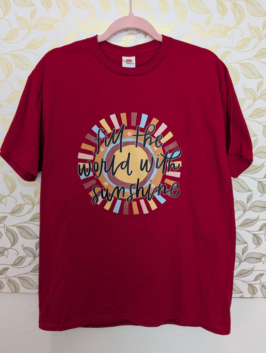 Custom Shirt: Fill the world with Joy