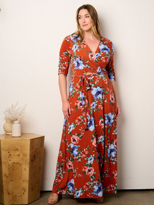 LULU MAXI FLORAL DRESS